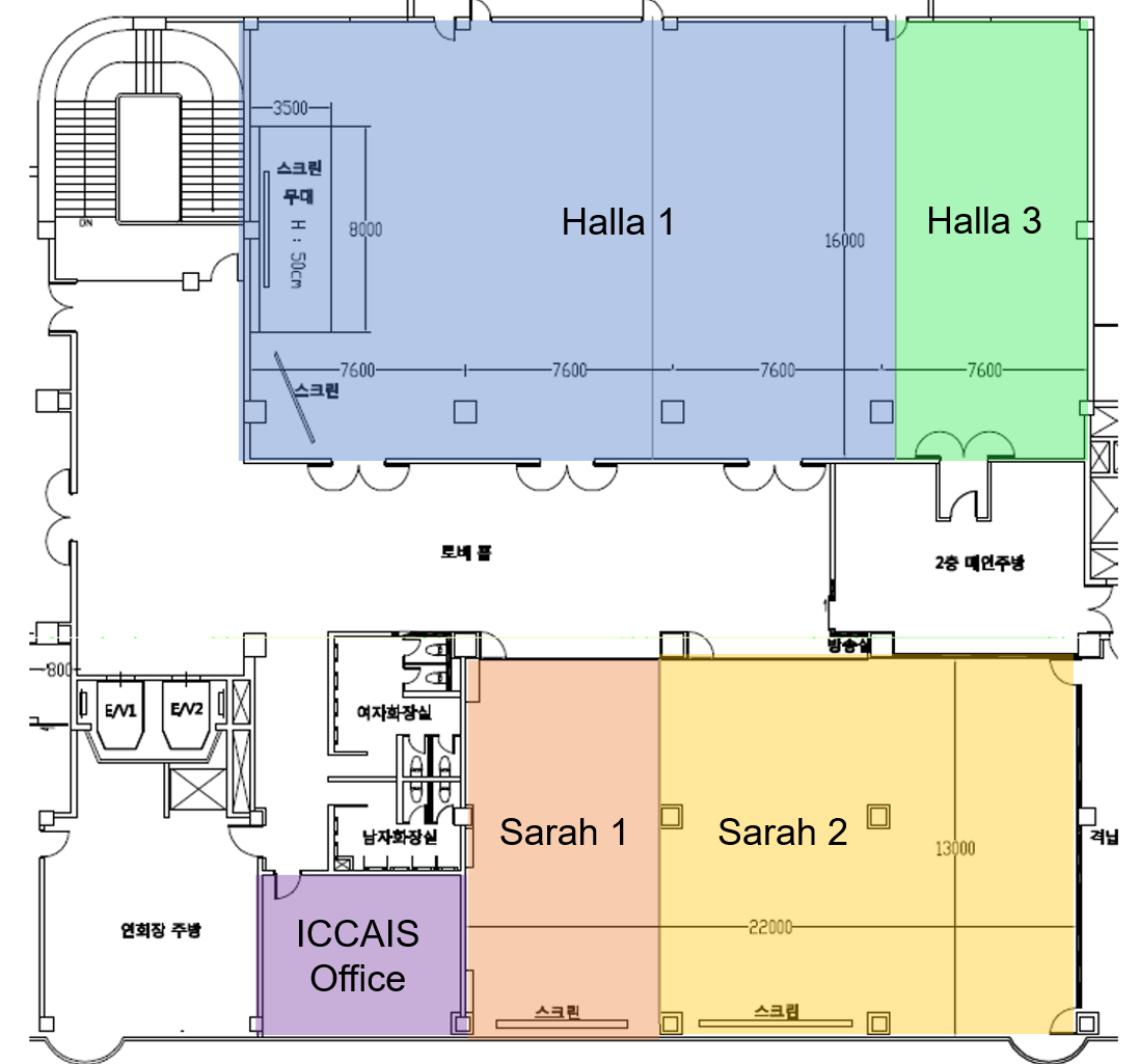 ICCAIS 2025 Indoor Map
